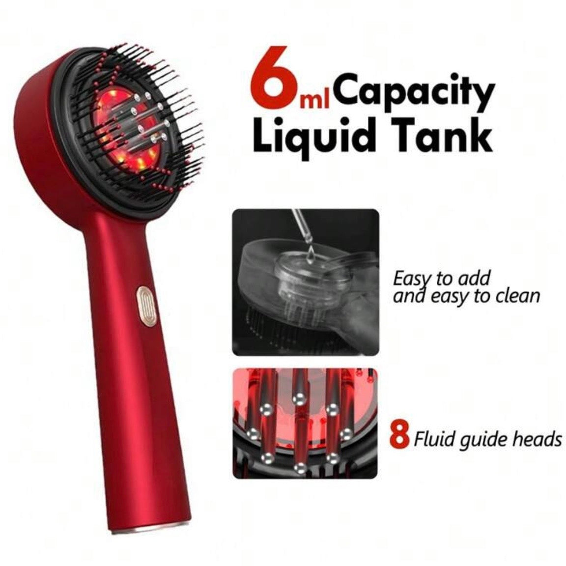 Portable Electric Hair Massager with 3 Speeds