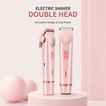 2-in-1 Electric Shaver for Women – Facial & Body Hair Remover