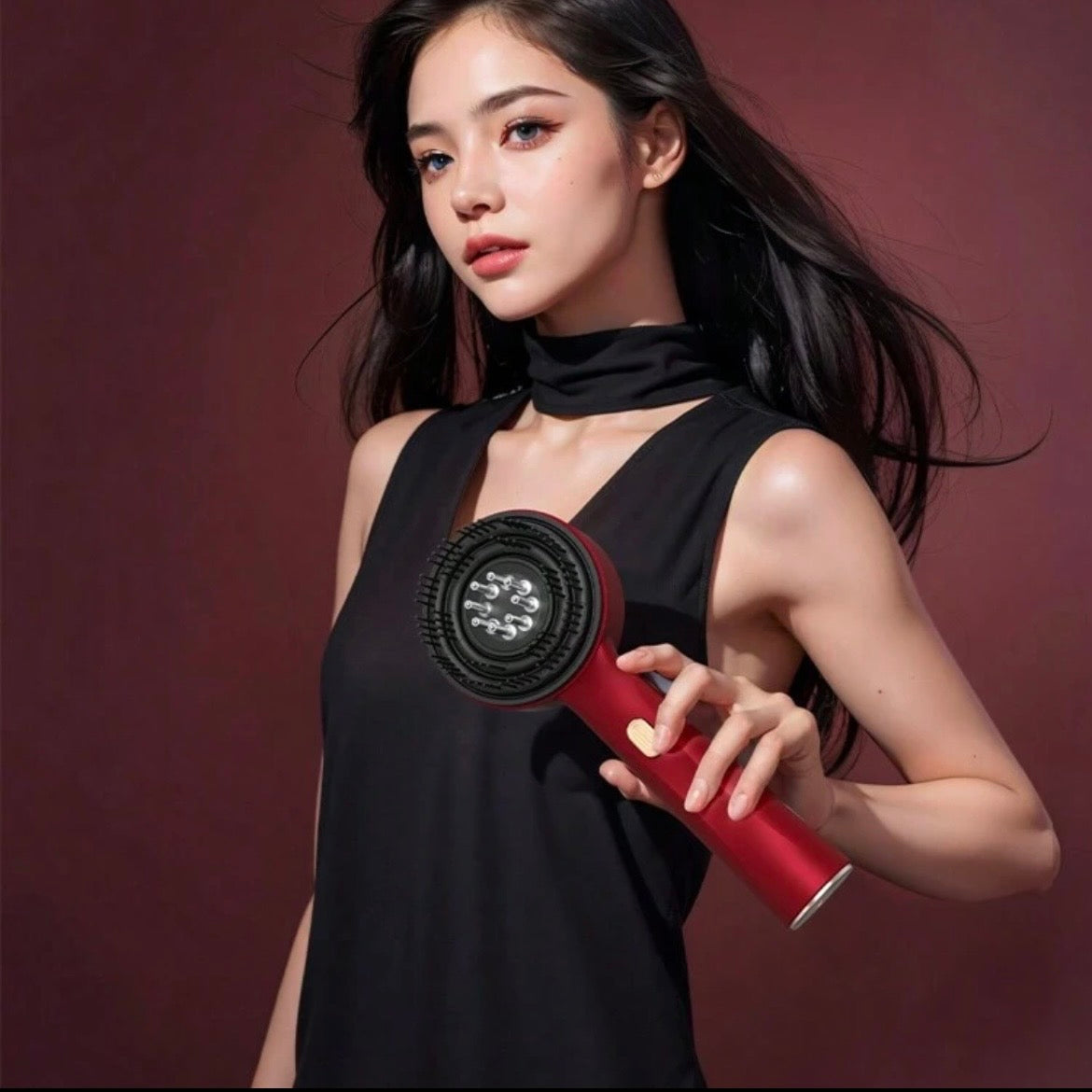 Portable Electric Hair Massager with 3 Speeds