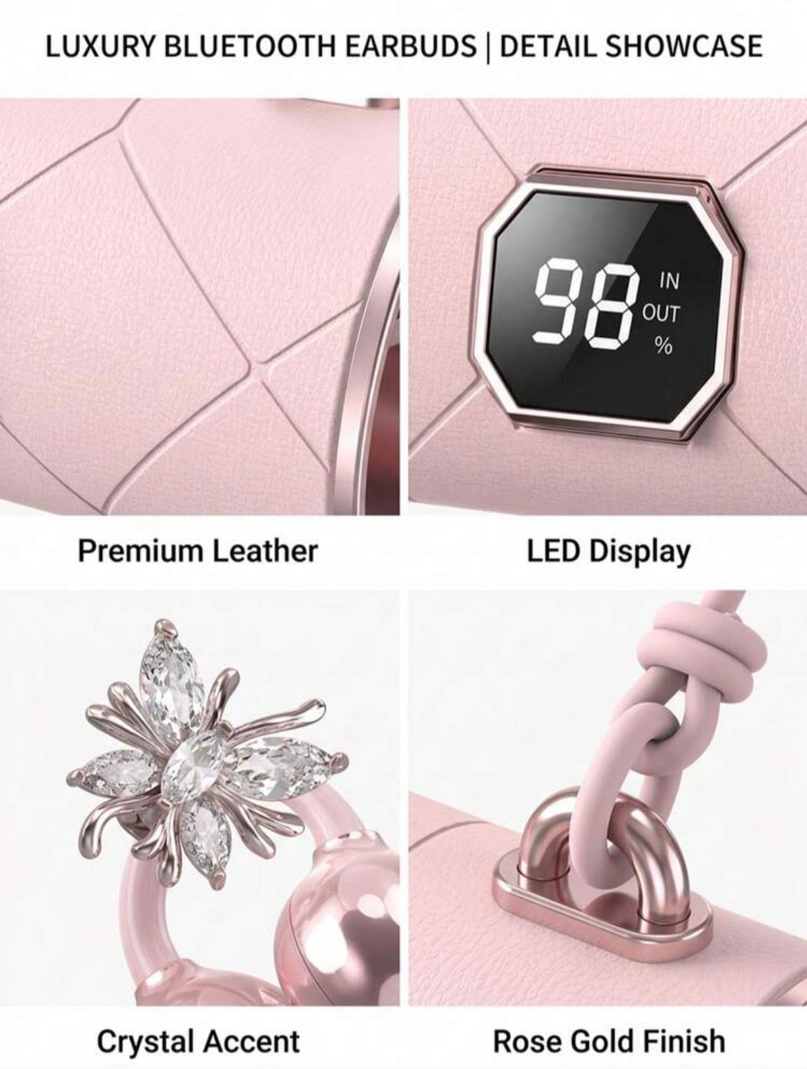 Bluetooth Jewelry Headphones | Open-Ear Butterfly Design