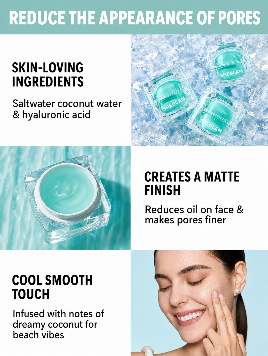 SHEGLAM Glacier Glo Smoothing Primer