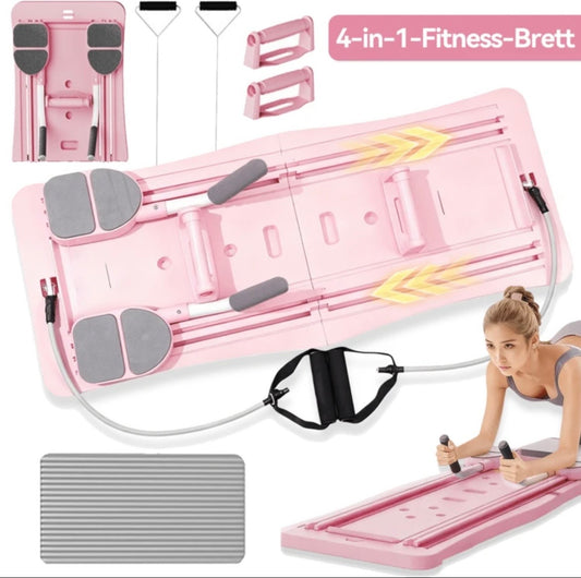 Reformer Foldable Pilates Board 4 in 1 for Home