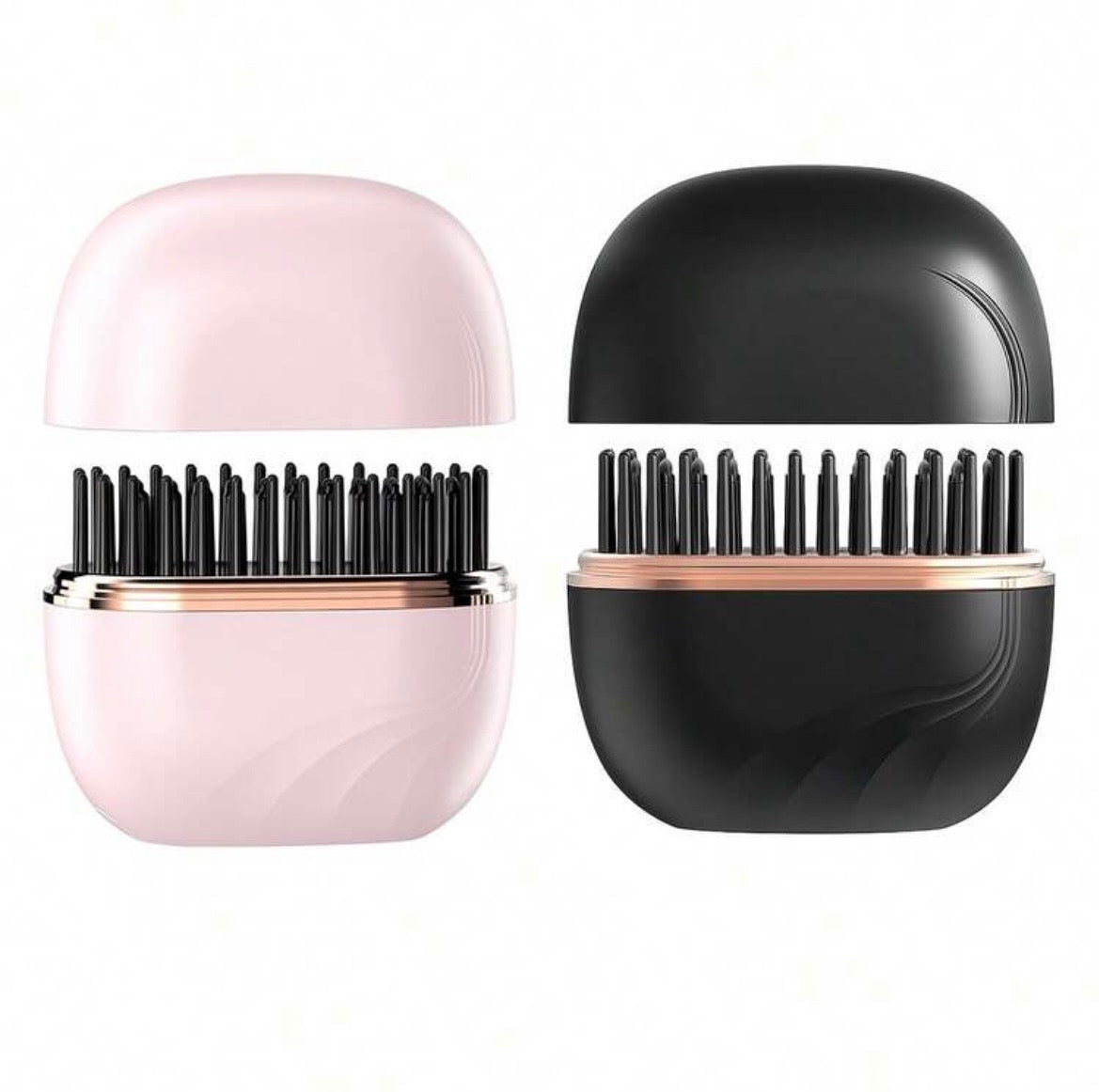 Mini Wireless Straightening Brush | Quick and Frizzless Hairstyle
