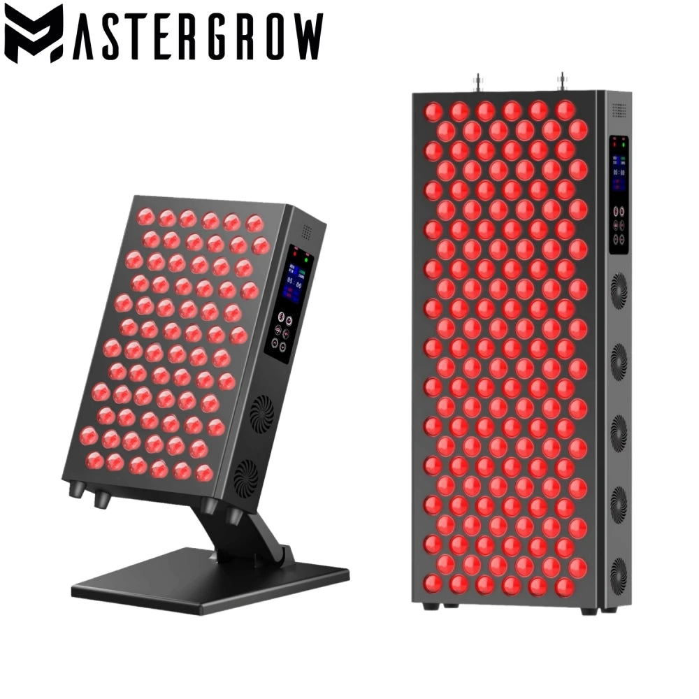 Double Chip Timing Led Red Light Therapy Panel Lamp 660Nm near Infrared Therapy Light 850Nm LED Beauty Devices for Face and Body