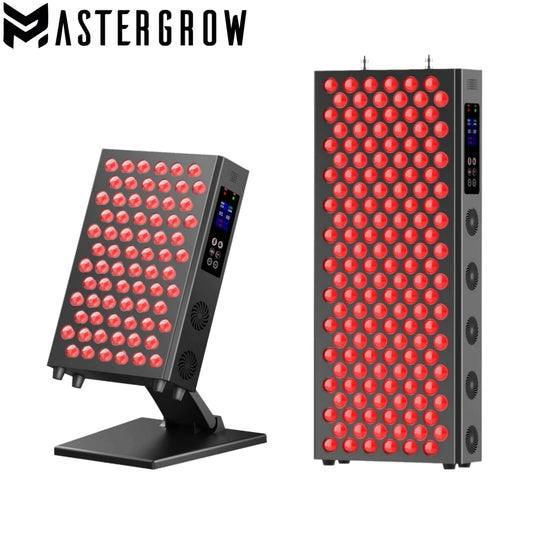 Double Chip Timing Led Red Light Therapy Panel Lamp 660Nm near Infrared Therapy Light 850Nm LED Beauty Devices for Face and Body